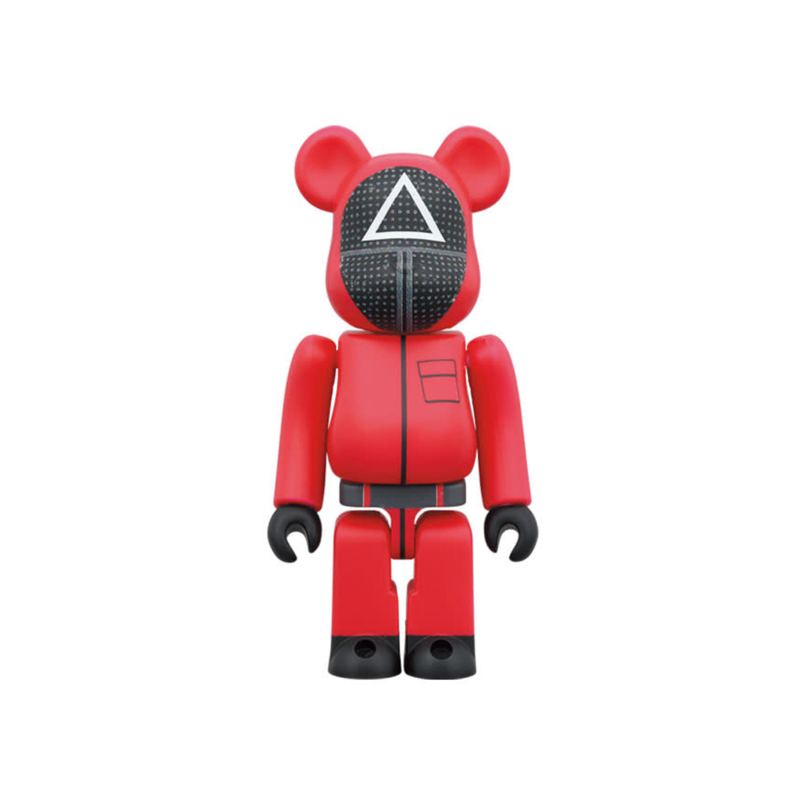 Squid Game Guard Triangle 100% & 400% 2pk Be@rbrick
