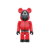 Medicom - BE@RBRICK SQUID GAME GUARD 100% & 400% 2PK Art Toy - Toy Joy