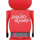 Squid Game Guard Circle 100% & 400% 2pk Be@rbrick - Toy Joy