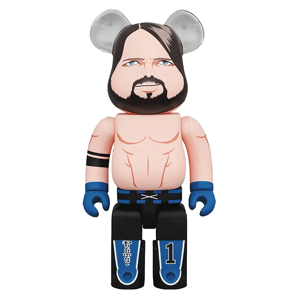 AJ Styles - WWE 400% Bearbrick Set by Medicom Toy - Toy Joy