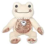 Pickles the Frog Ivory Jewel Bean Doll Plush