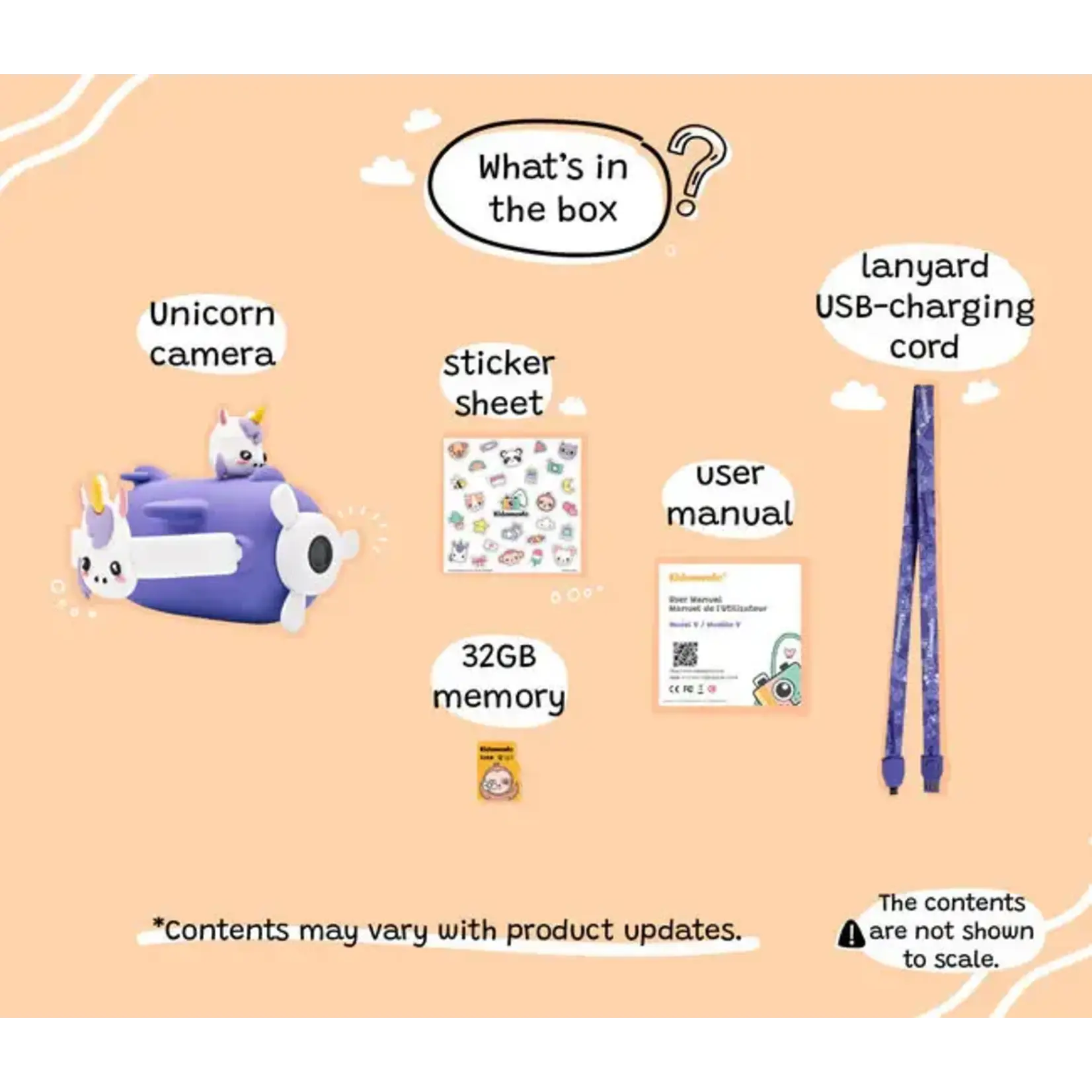 Kidamento Iris the Unicorn (Model V) Digital Camera