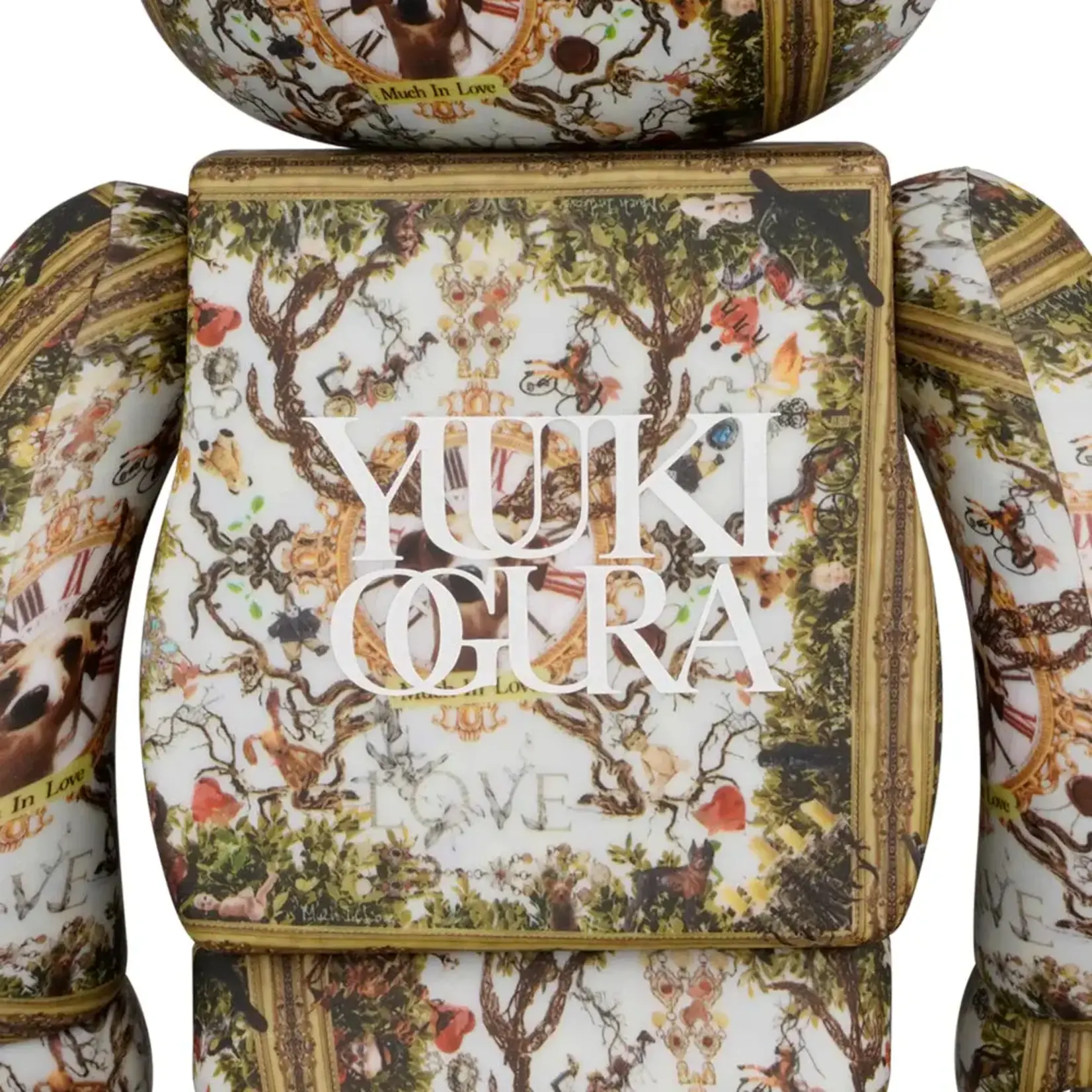 Medicom Toy BE@RBRICK (Bearbrick) MUCH IN LOVE by Yuuki Ogura 100% 400% set