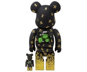 Medicom Toy BE@RBRICK (BEARBRICK) SHAREEF 3 100% and 400% set