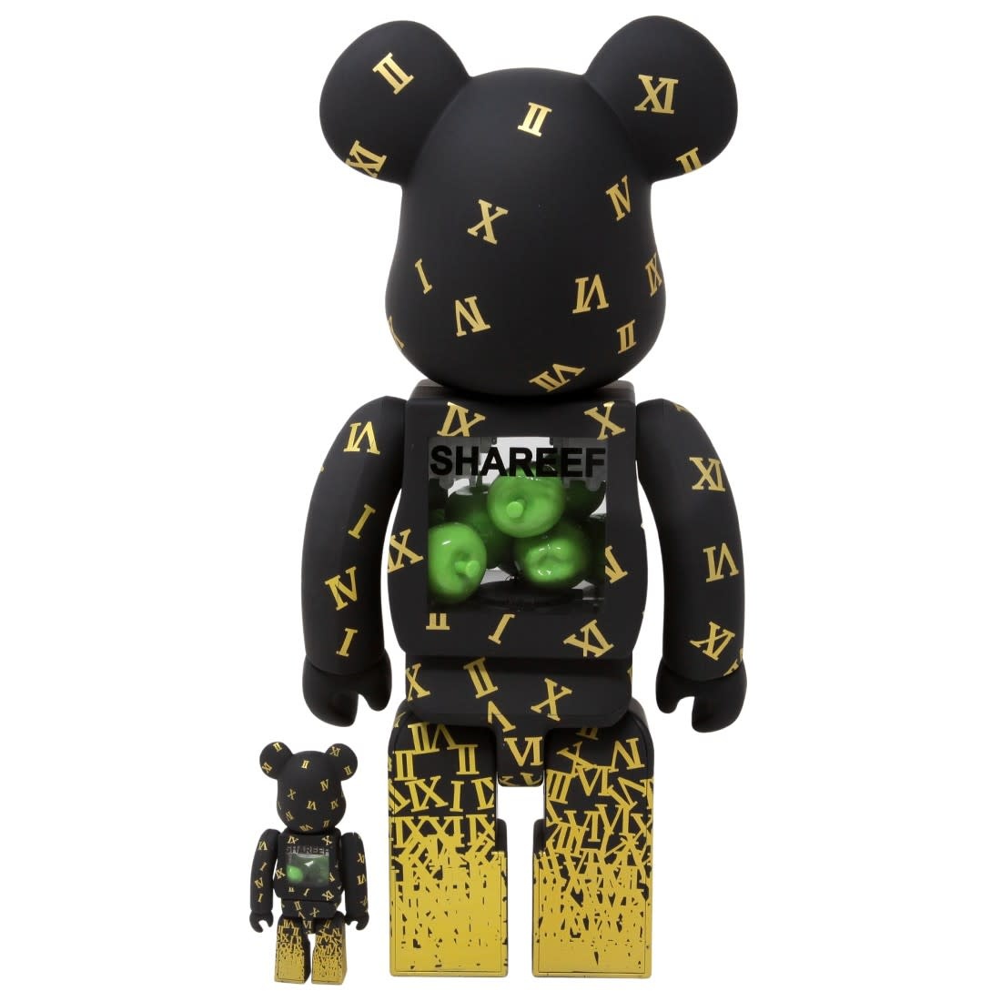 新品未開封3点セット BE@RBRICK SHAREEF 1.2.3 シャリーフ medicom-toy-beatrbrick-