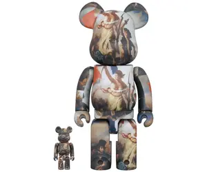 MEDICOM TOY BE@RBRICK Eugène Delacroix 