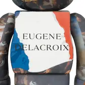 MEDICOM TOY BE@RBRICK Eugène Delacroix 