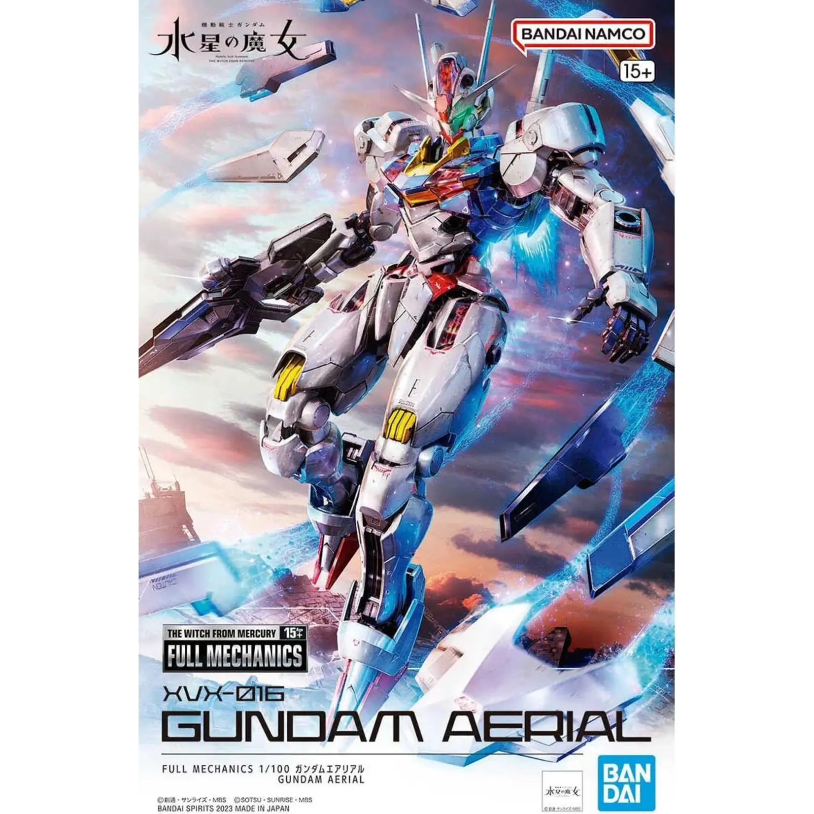 Gundam Aerial "The Witch from Mercury" Full Mechanics 1/100 Model Kit