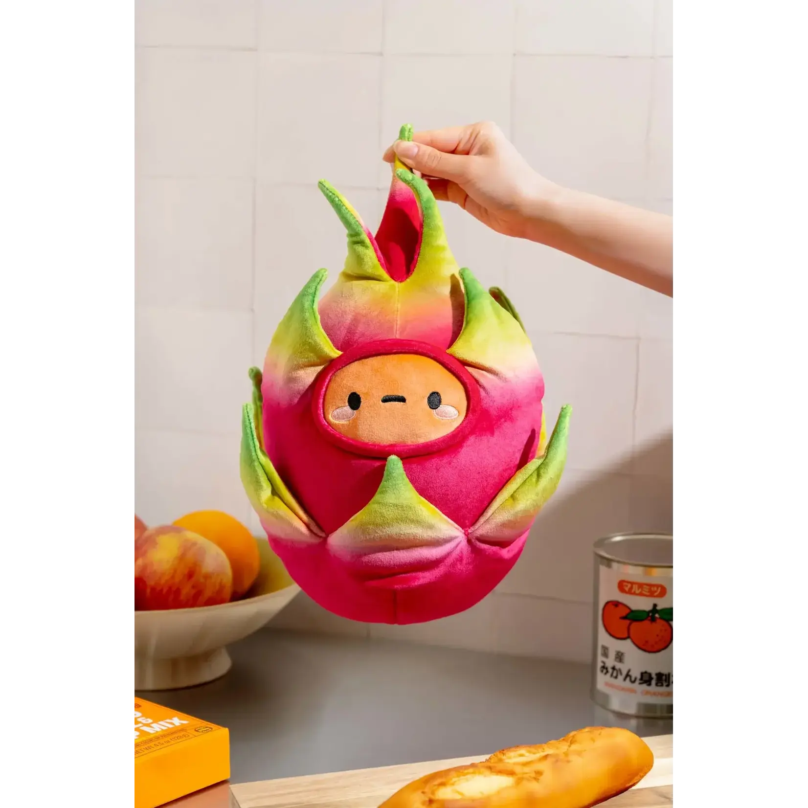 Dragonfruit Tayto Potato Midi Mochi 10" Plush by Smoko