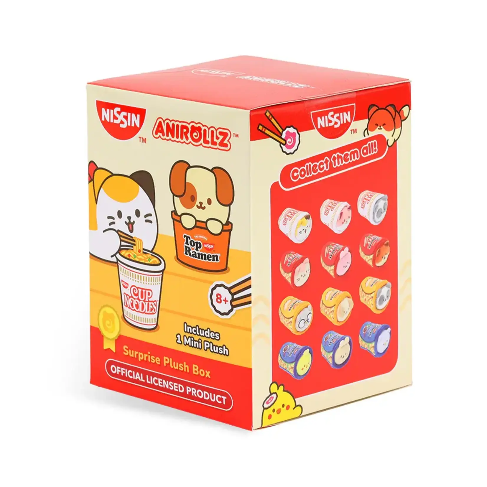 Anirollz x Nissin Surprise Plush Box