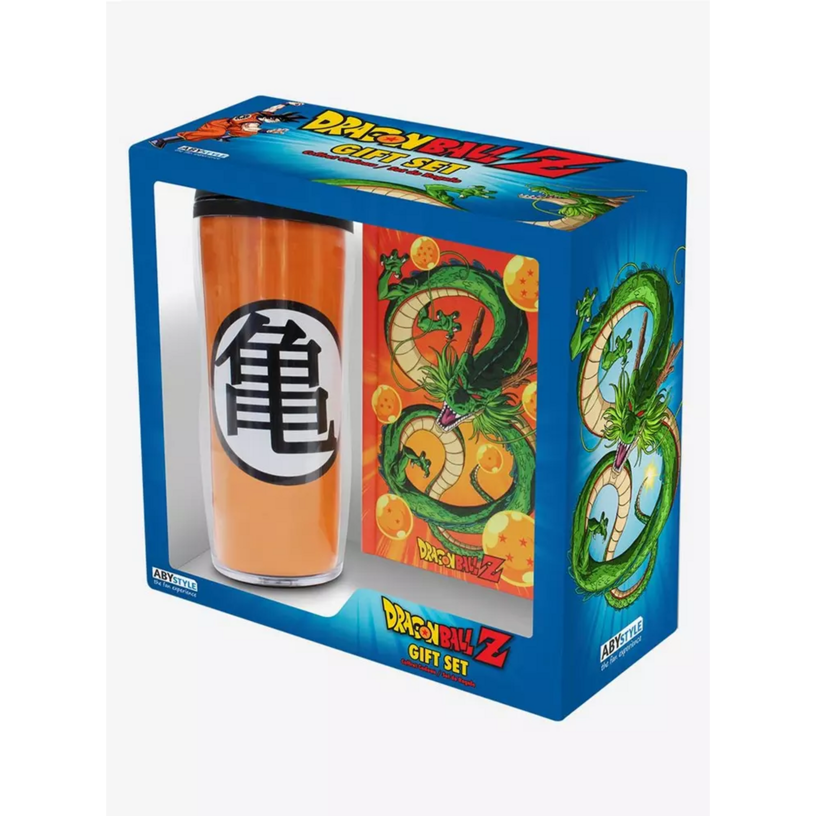 Dragon Ball Z Travel Tumbler & Journal Gift Set