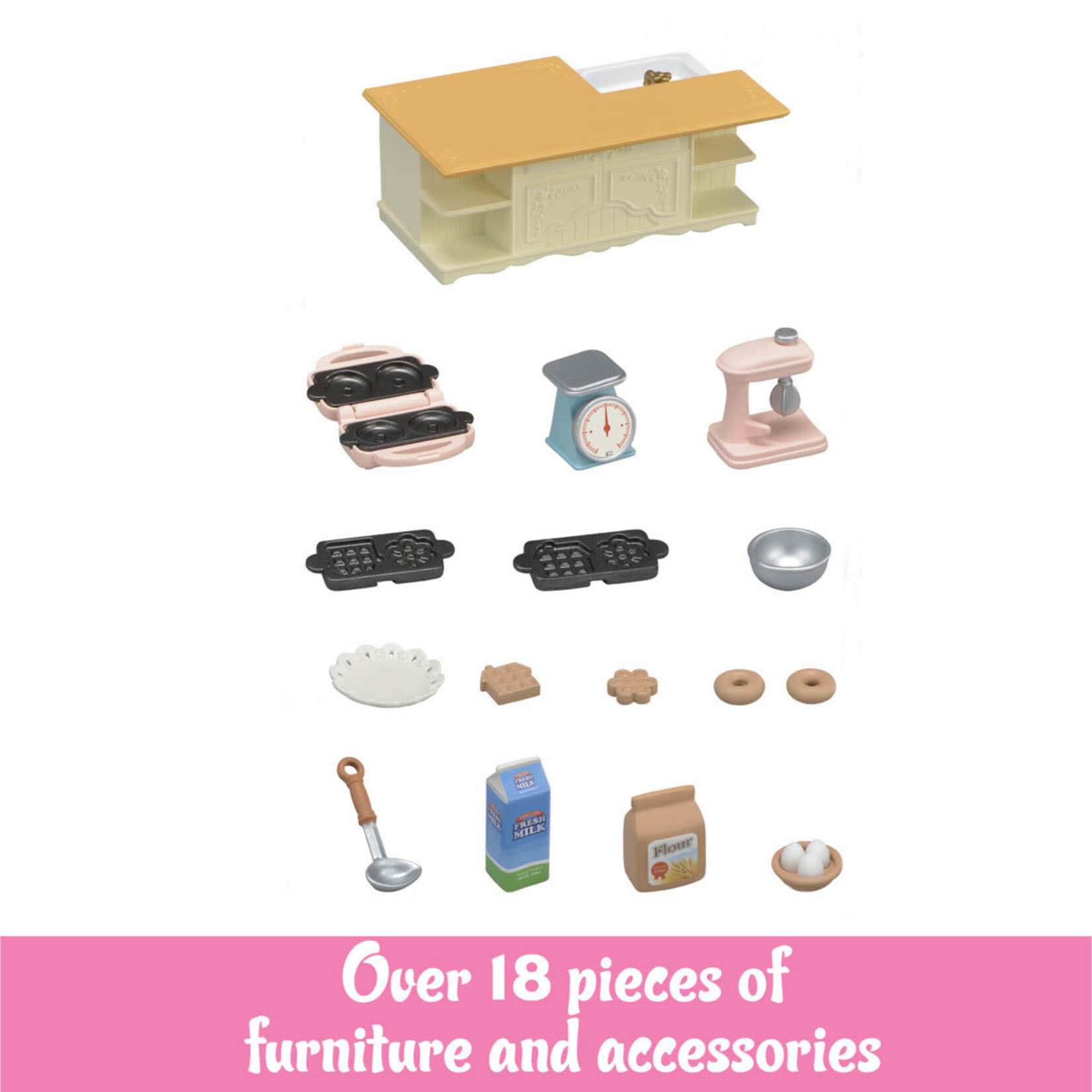 Calico Critters Kitchen Island