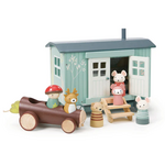 Secret Meadow Shepherds Hut: Furnished Wooden Playset with Mice Dolls