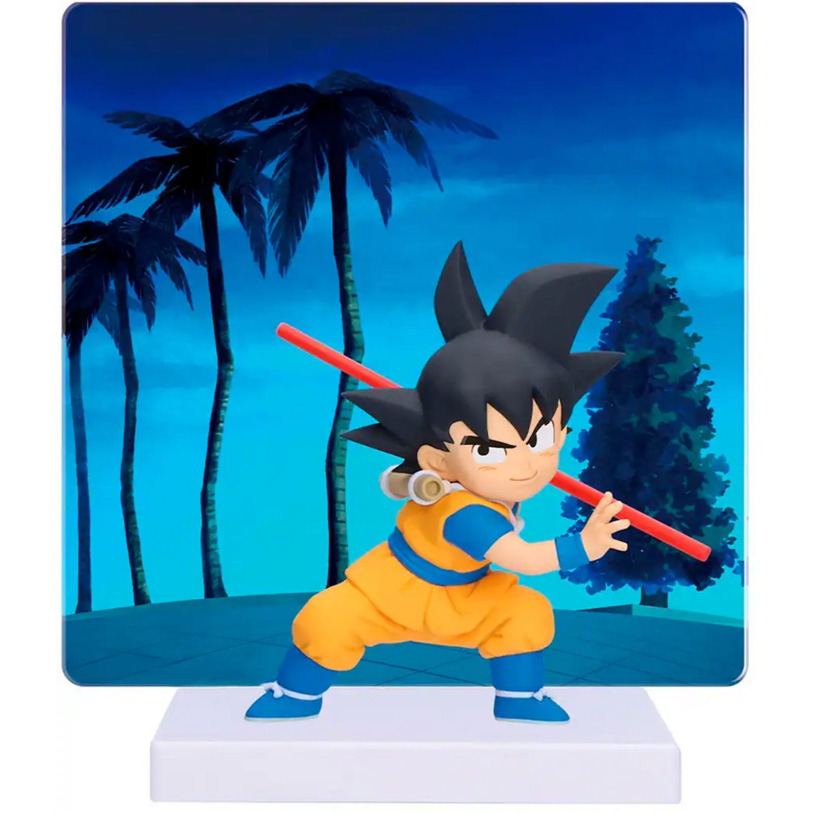 Dragon Ball: Son Goku Figure With Panel by Banpresto