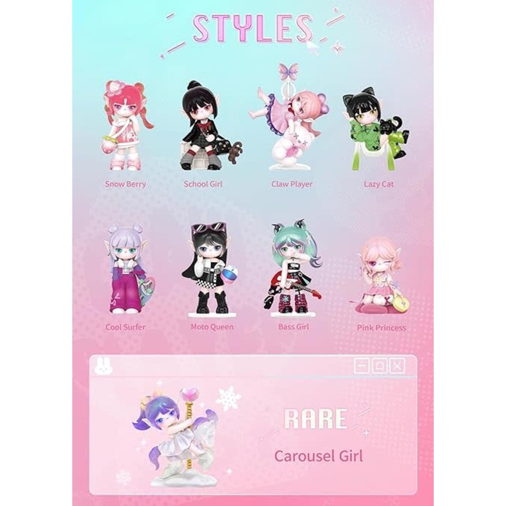 Suri's Colorful Girls Surprise Figures
