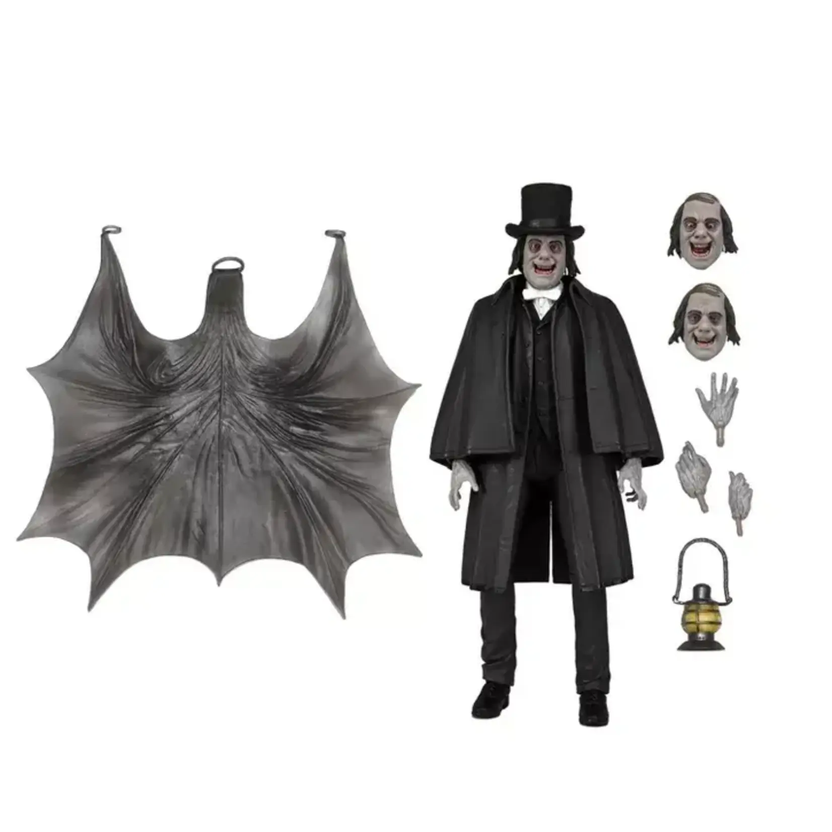 London After Midnight (1927) Ultimate Professor Edward C. Burke 7" Action Figure