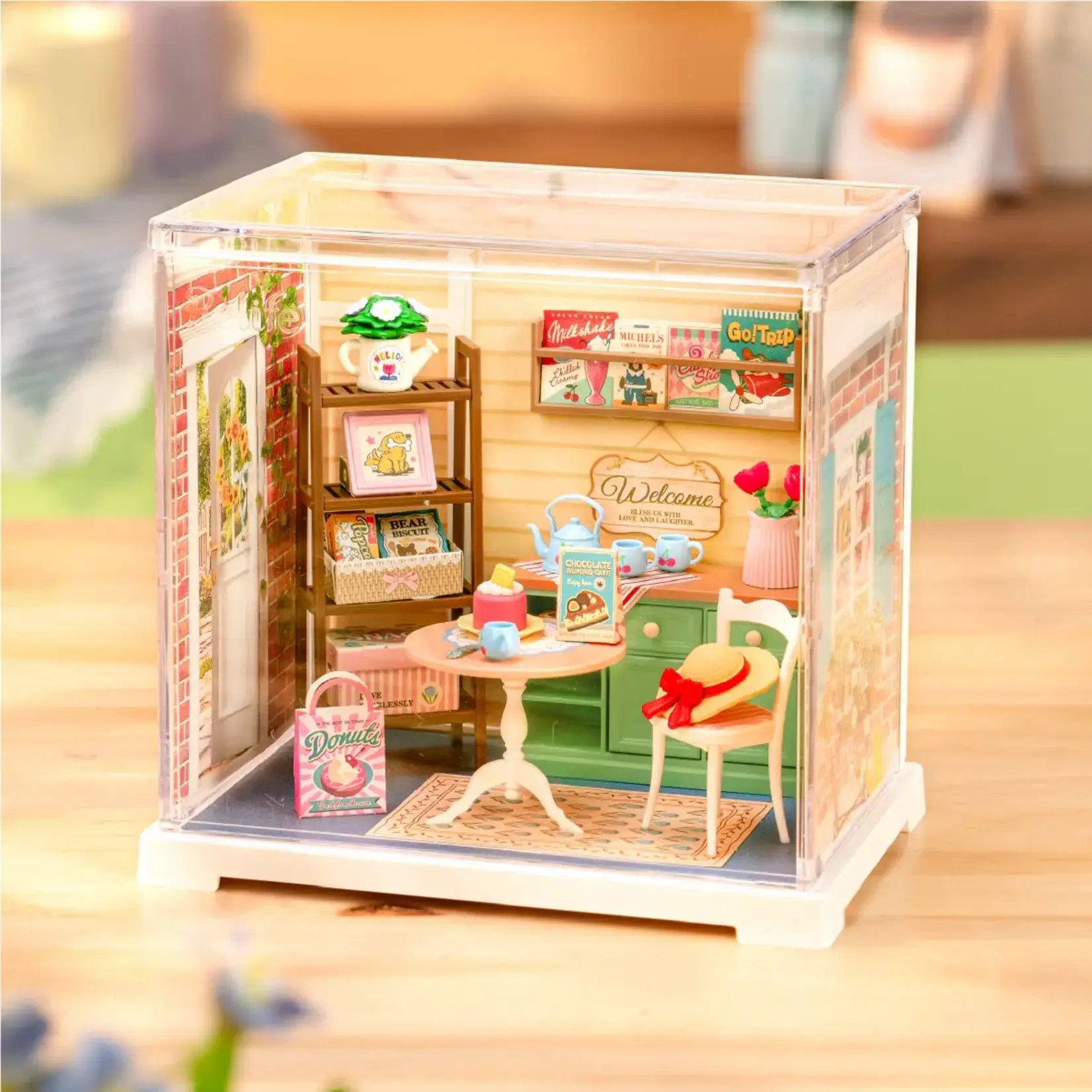 Sunshine Sip Porch Mini Super Creator DIY Miniature House