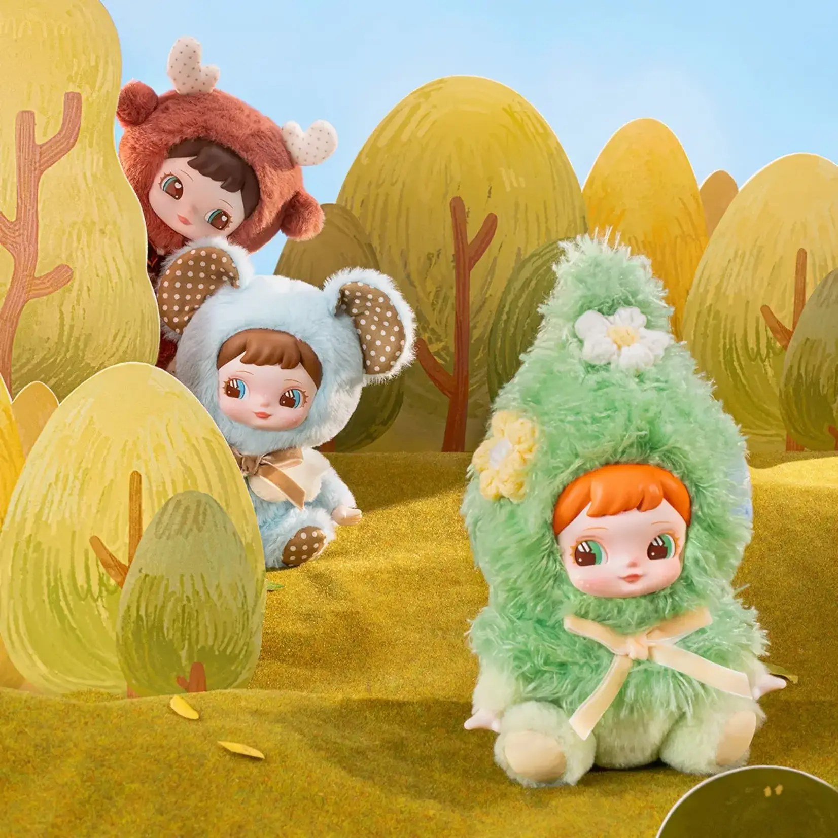 Charline's Forest Hide & Seek Series Surprise Plush Pendant