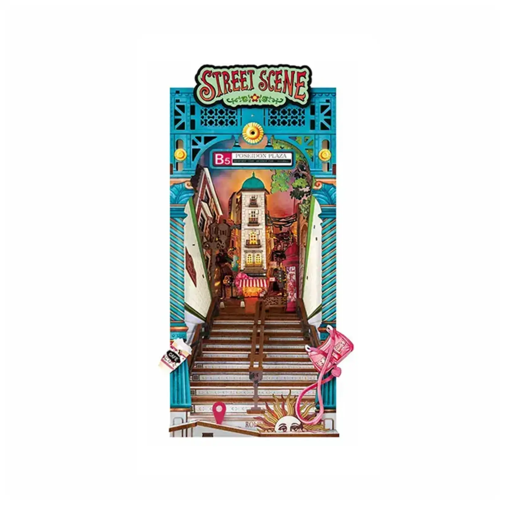 Street Scene DIY Book Nook Kit
