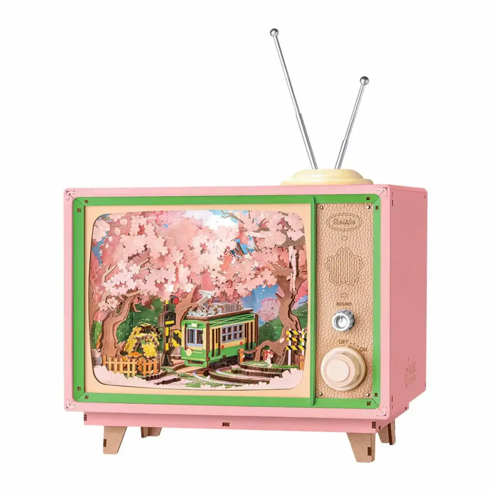 Sakura Dreamy Tour DIY Music Box 3D Wooden Puzzle