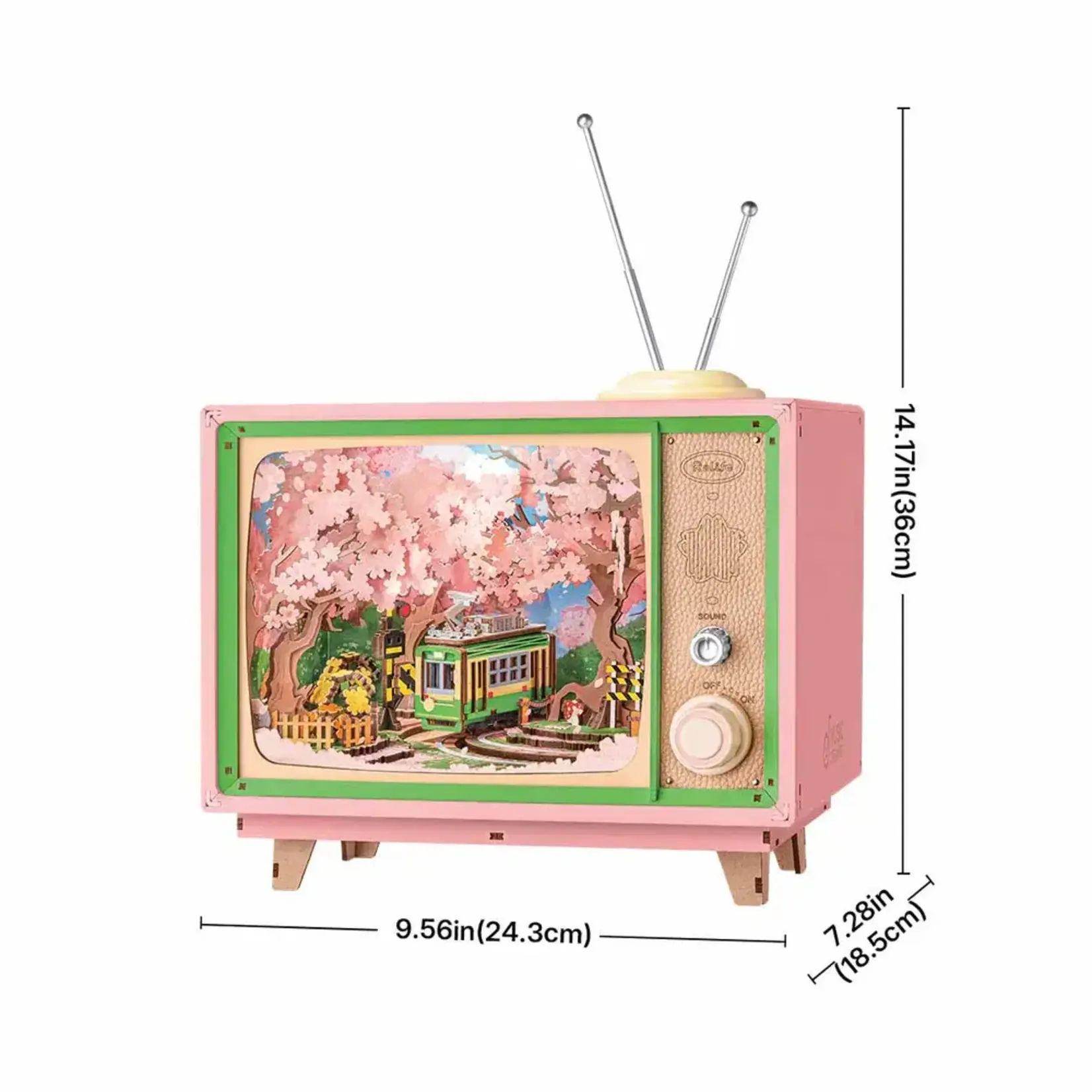 Sakura Dreamy Tour DIY Music Box 3D Wooden Puzzle