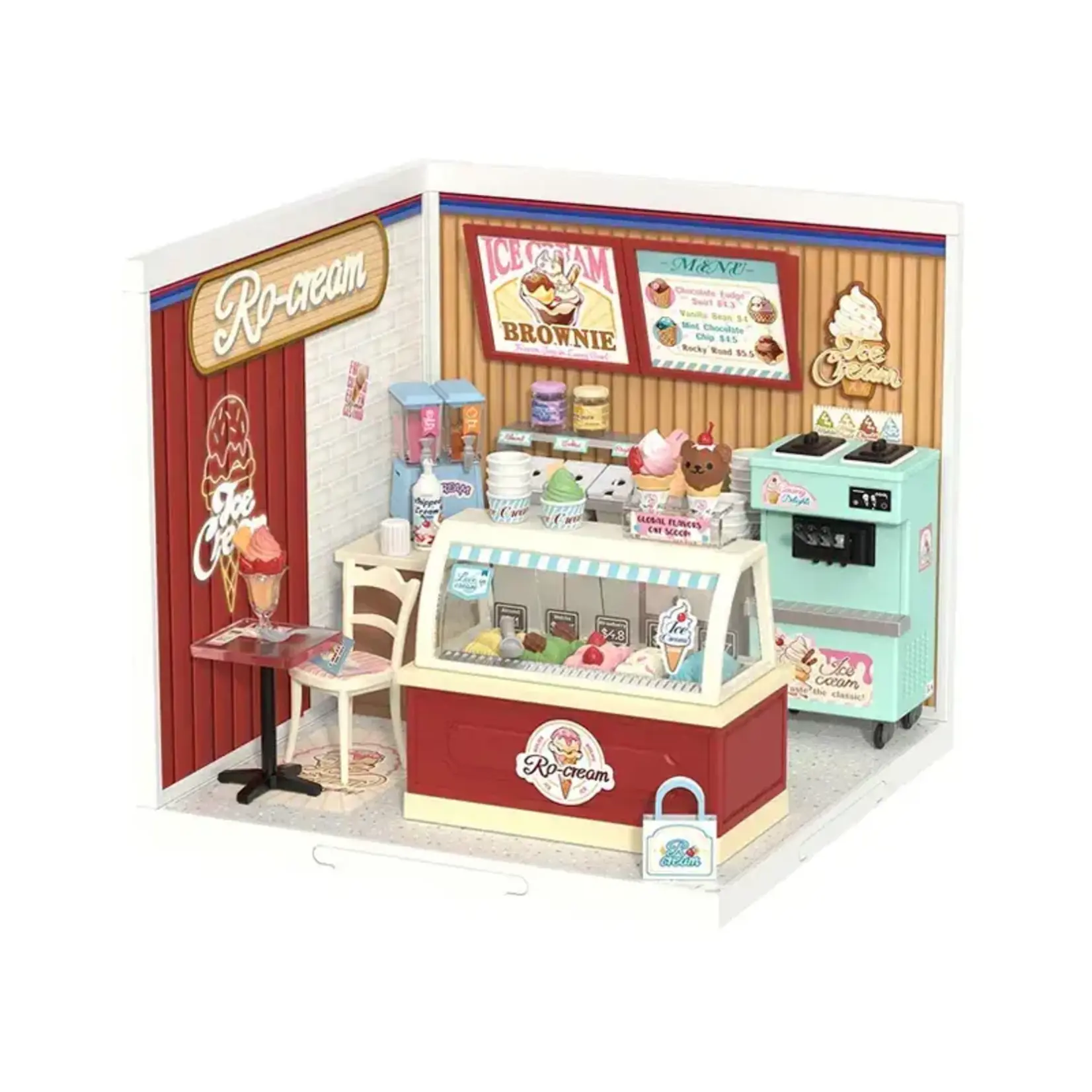 Flavorful Ice Cream DIY Miniature House Kit