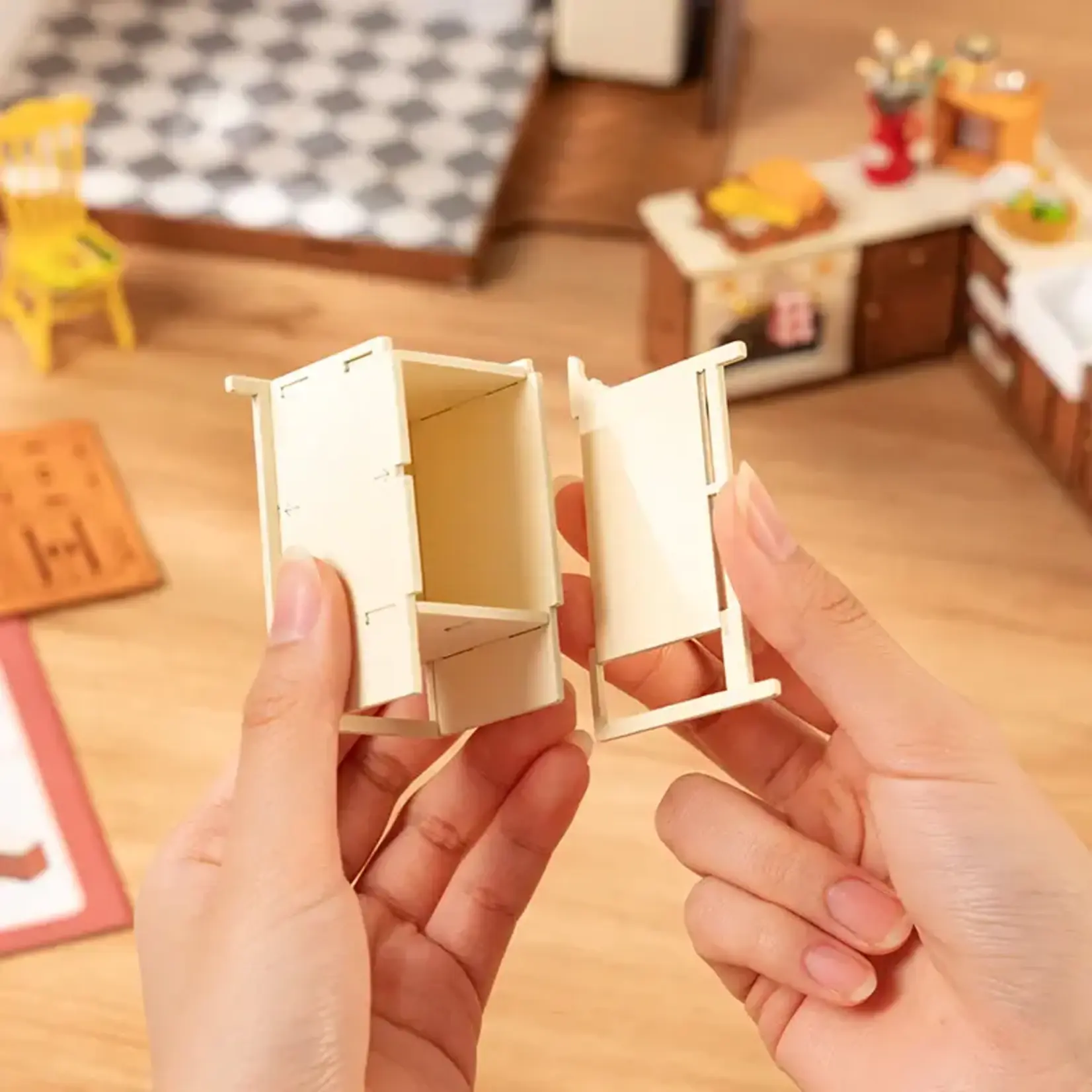 Baking Kitchen Model DIY Miniature House