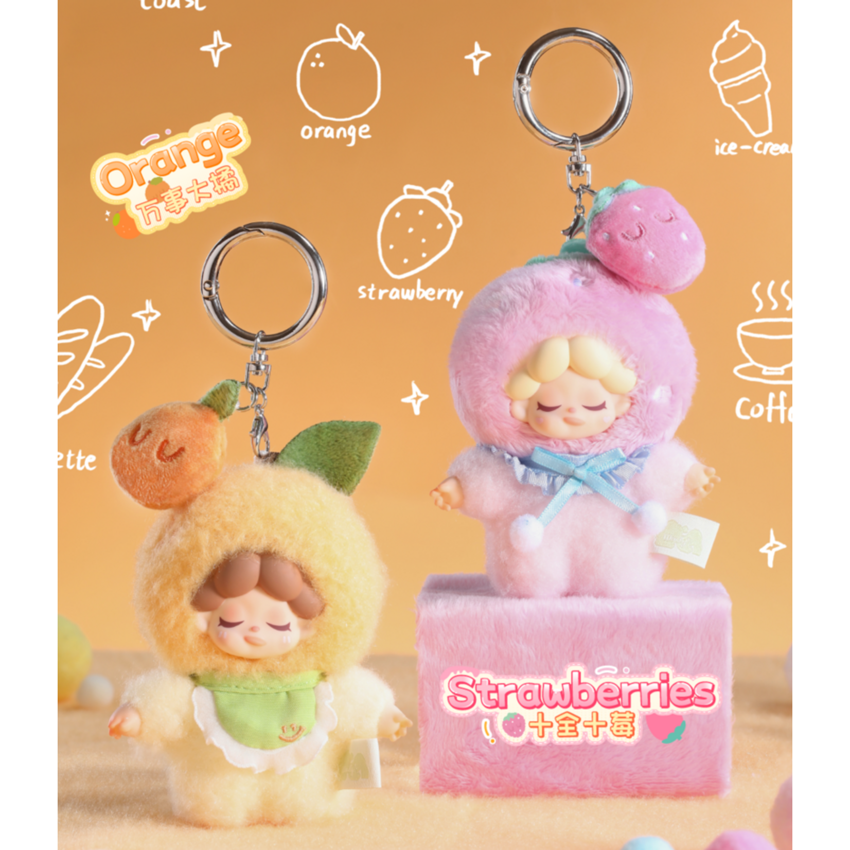 Wendy Fruit Party Surprise Mini Vinyl Plush Pendant