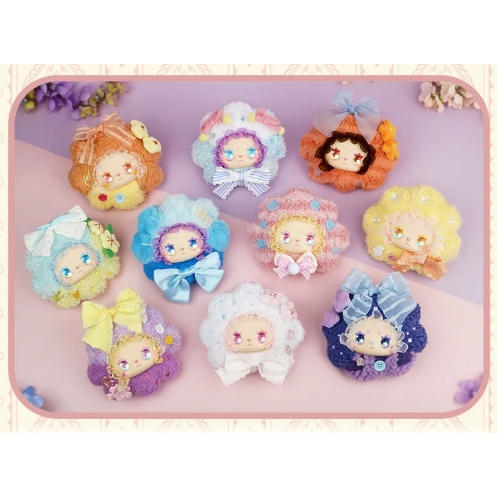 Lovely Emma Floral Seasons Surprise Vinyl Plush Charm