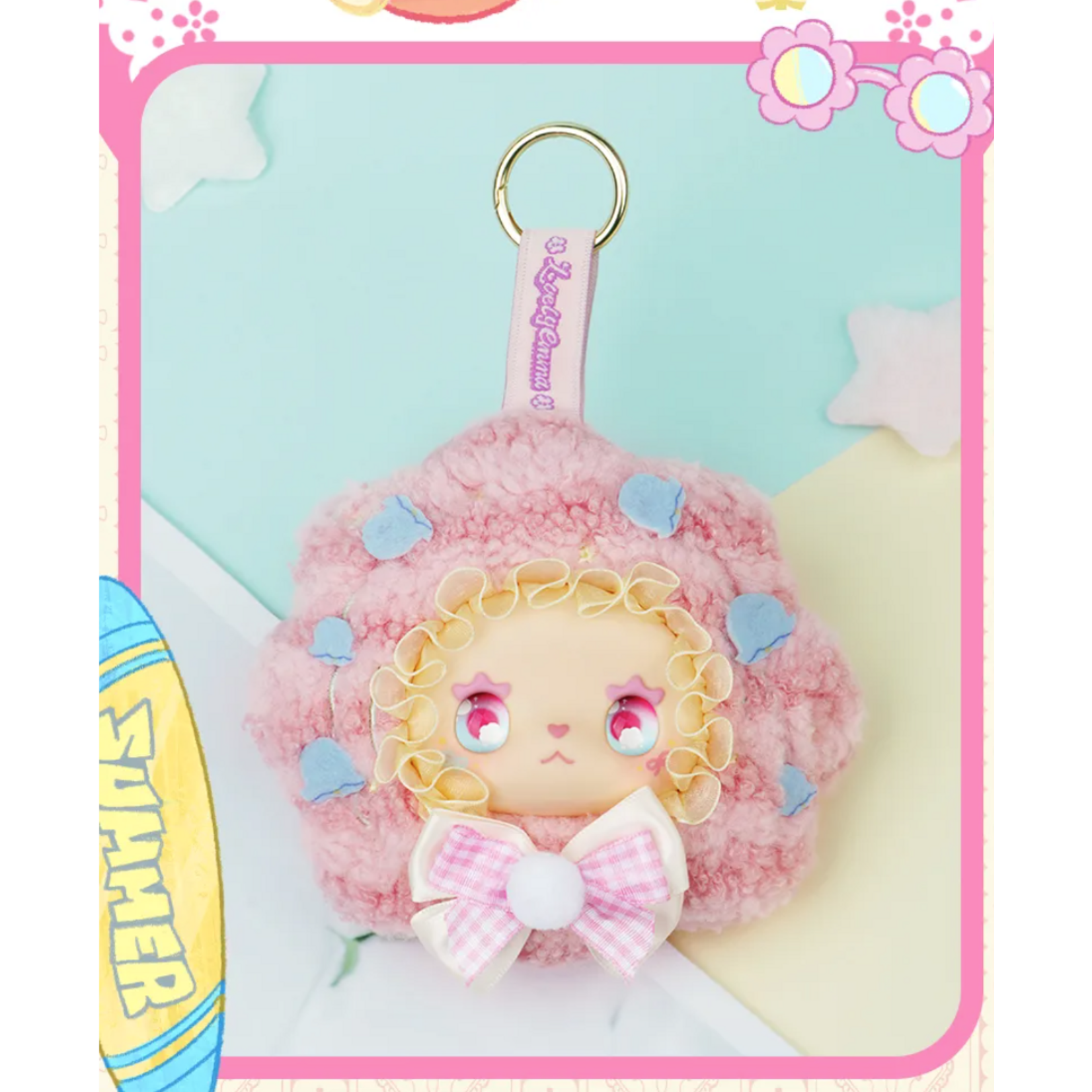 Lovely Emma Floral Seasons Surprise Vinyl Plush Charm