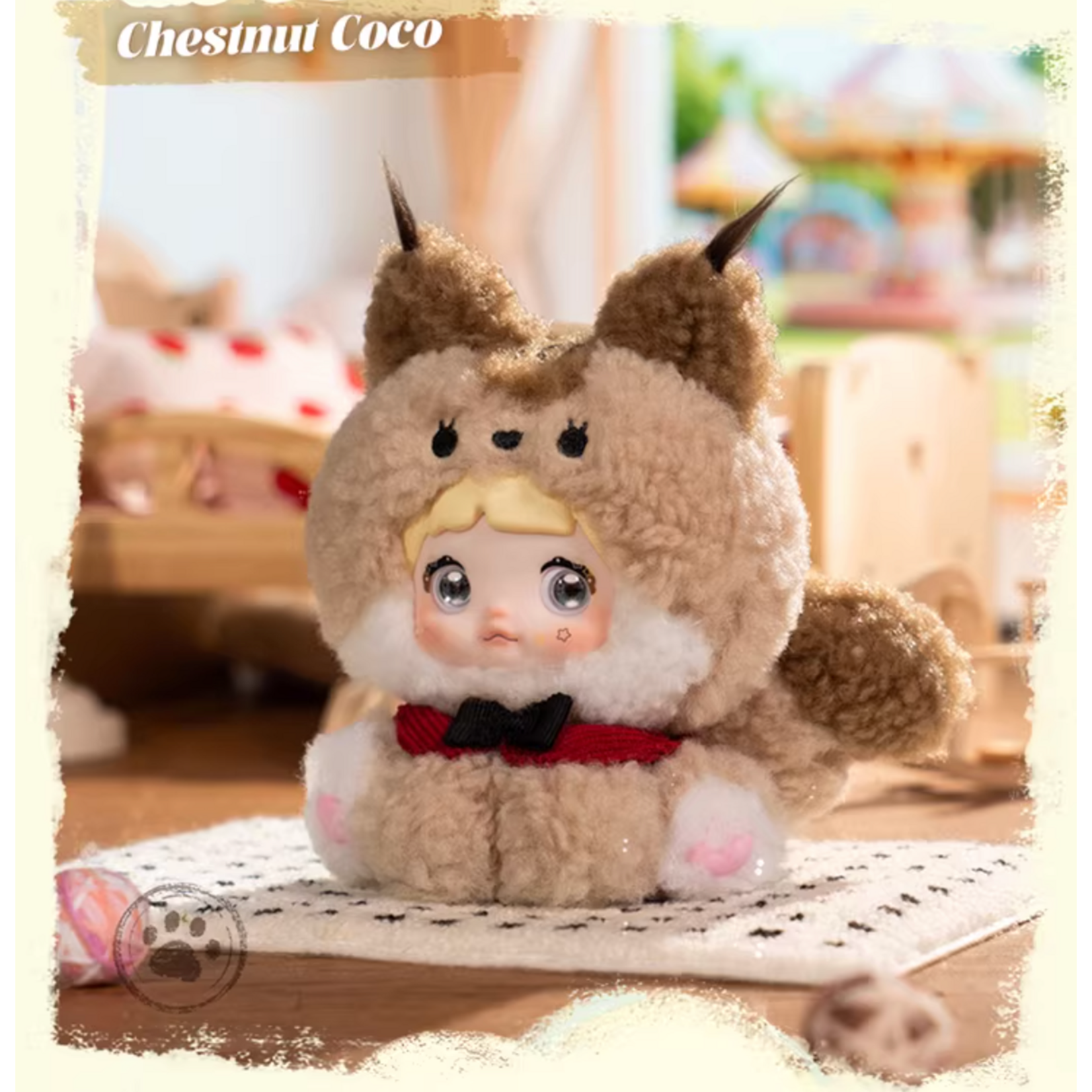 Nommi Sitting Zoo Series Surprise Vinyl Plush