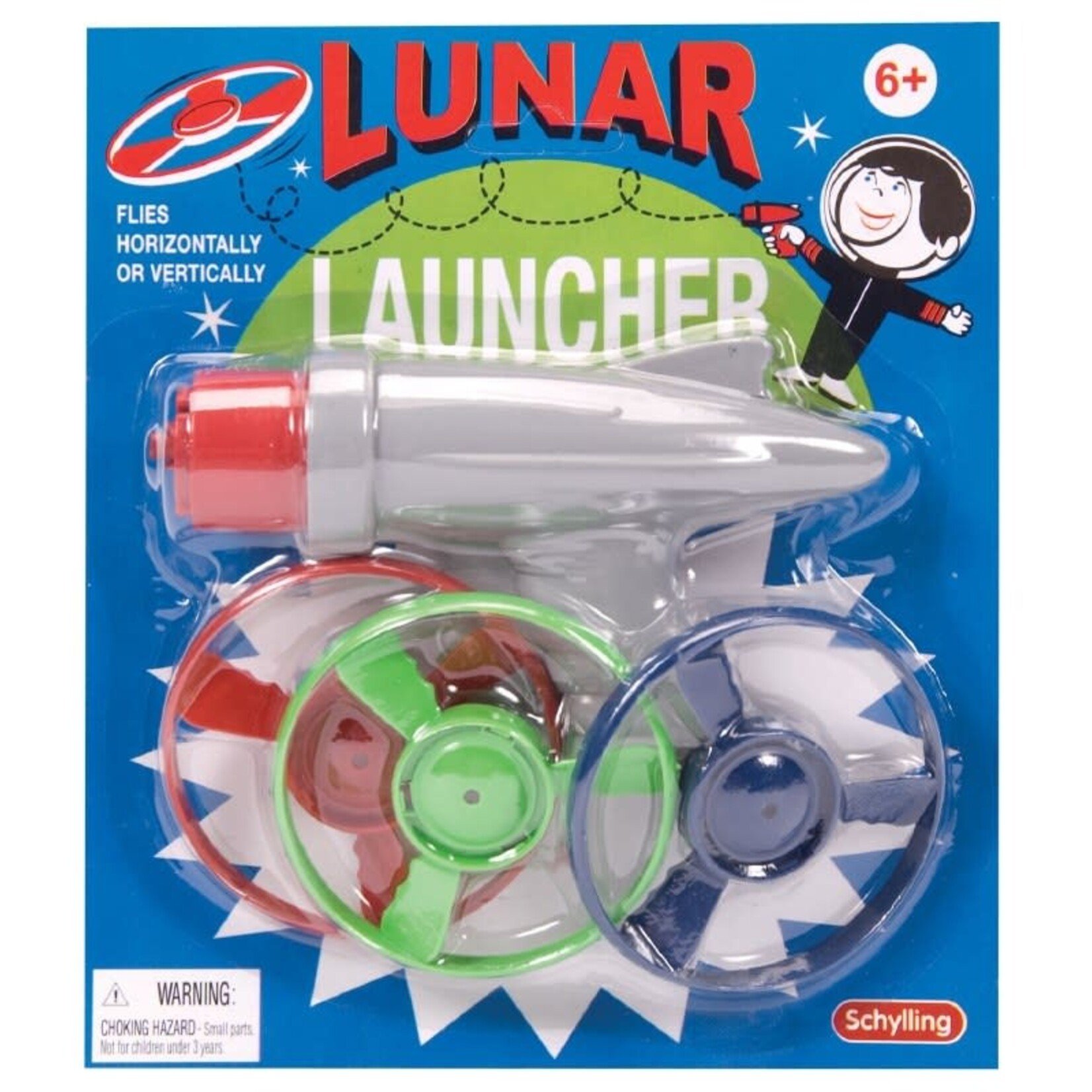 Lunar Launcher: Retro Spinning Disc Blaster