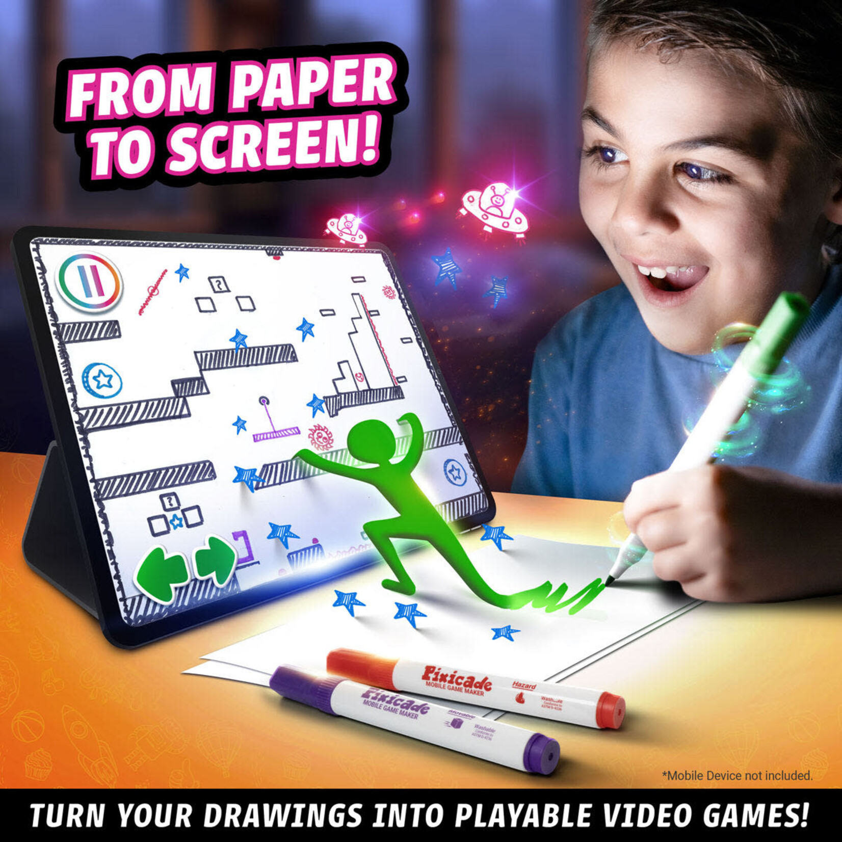 Pixicade! Draw Your Own Games!
