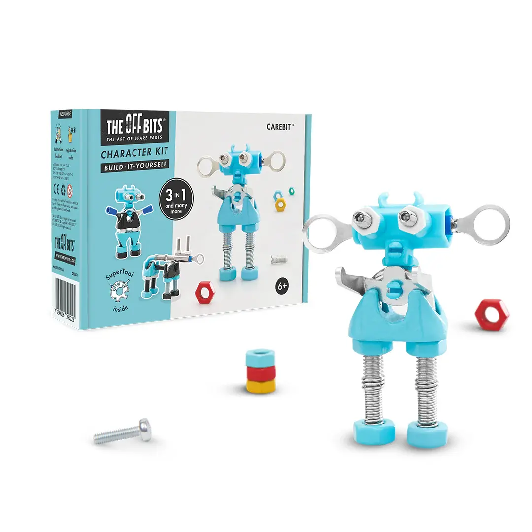 CAREBIT Build Your Own Robot Kit - Toy Joy