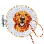 Dog Mini Cross Stitch Embroidery Kit