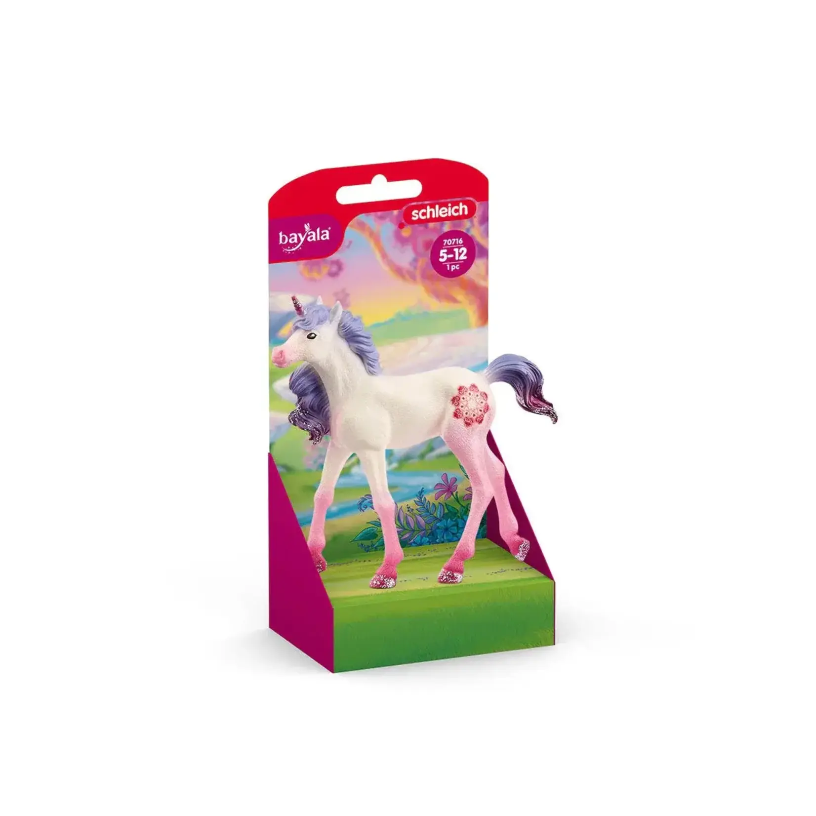 Mandala Unicorn Foal Figure by Schleich