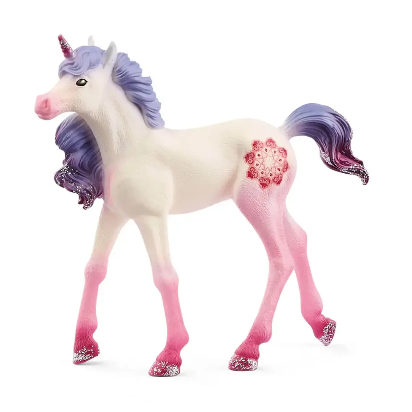 Mandala Unicorn Foal Figure by Schleich