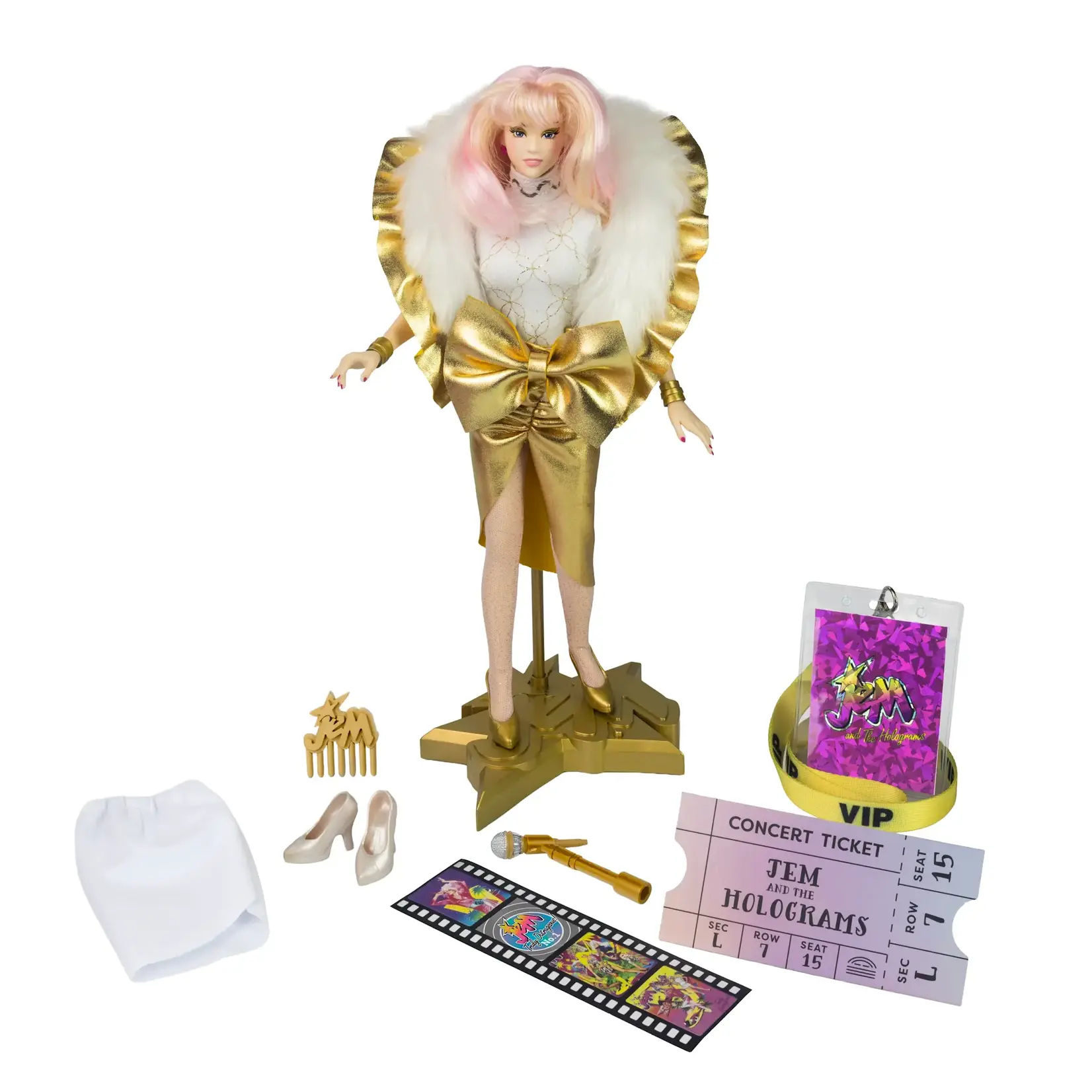 Glitter and Gold Jem And The Holograms 12" Fashion Doll