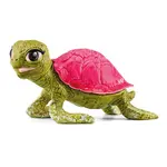 Pink Sapphire Turtle Figure