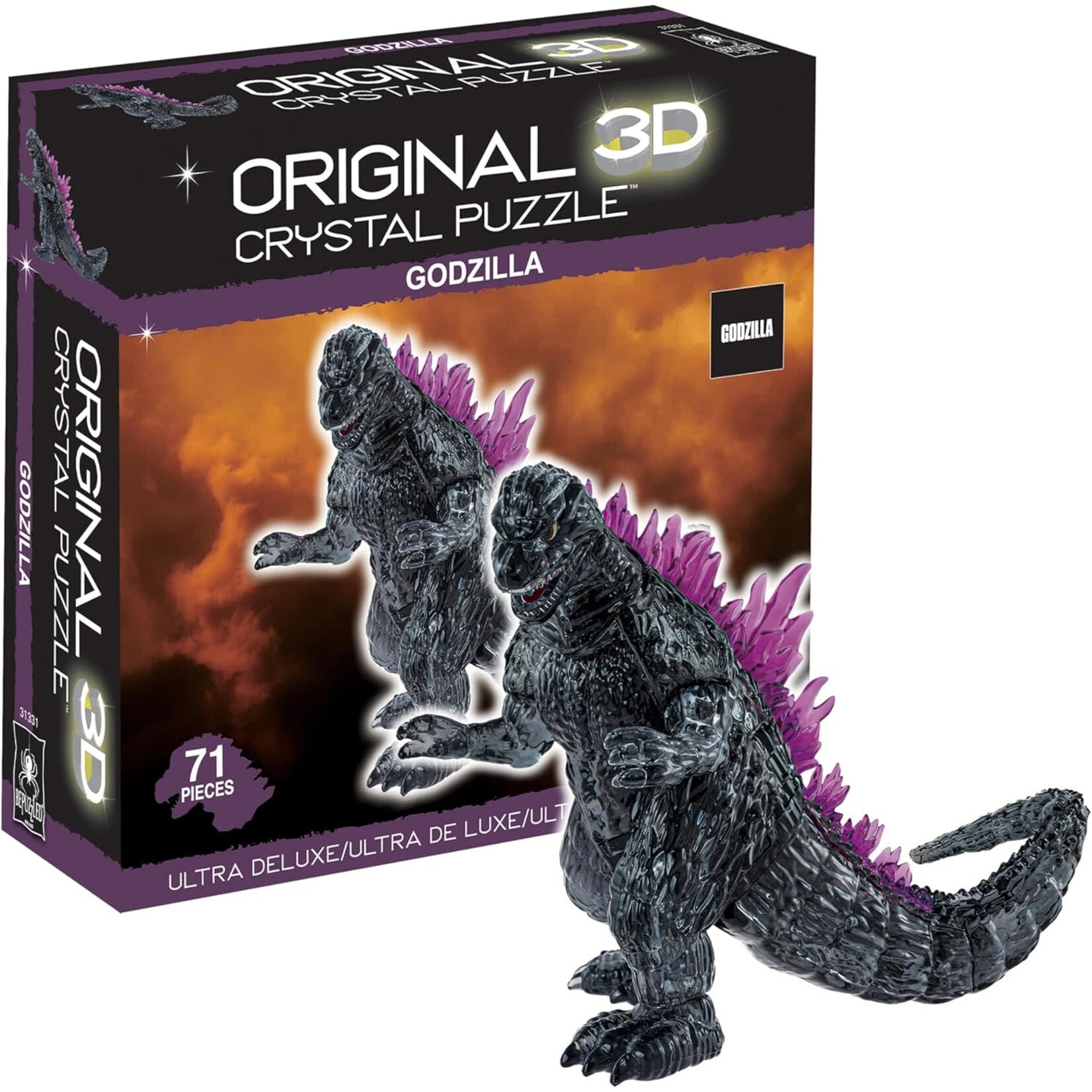 Godzilla Ultra DLX 3D Crystal Puzzle