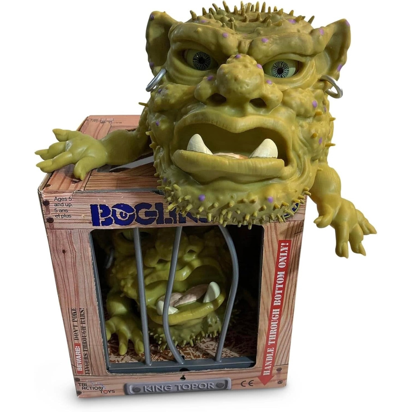 BOGLINS King Topor 8" Creature Figure with Stretchy Skin & Articulated Eyes and Mouth