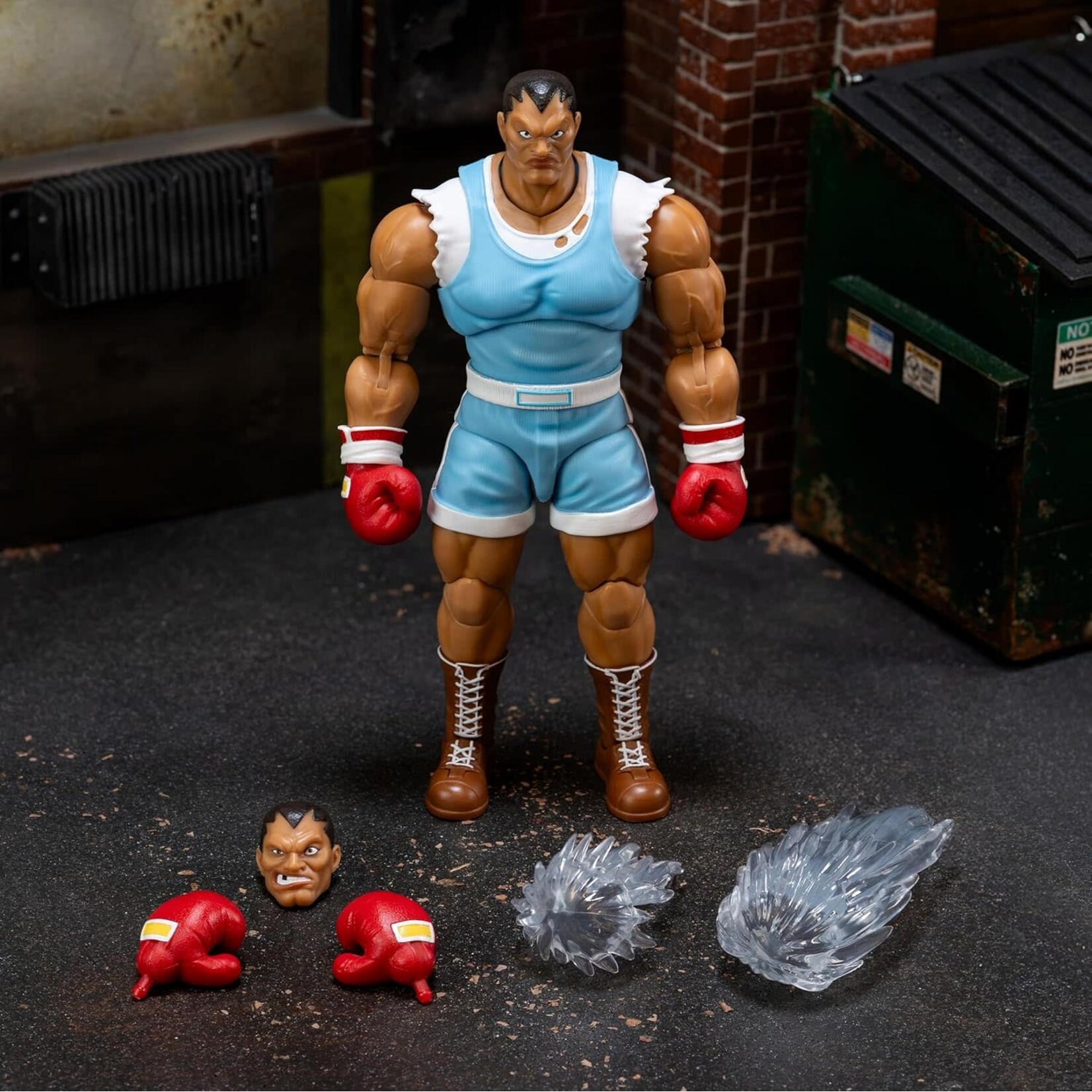 Jada Toys Street Fighter II Balrog Deluxe 6" Action Figure
