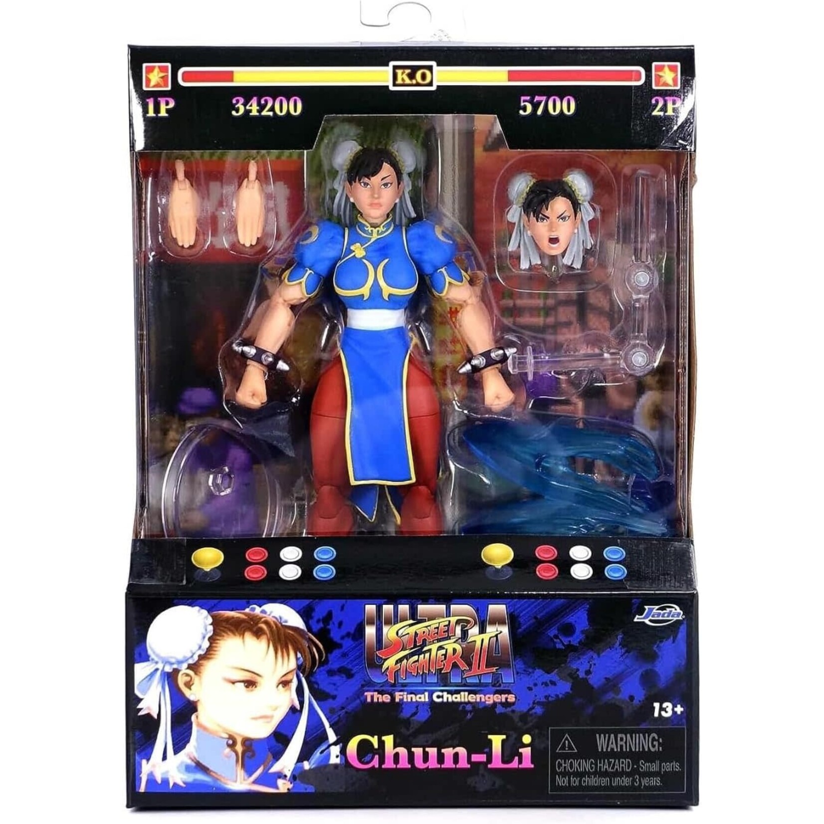 Ultra Street Fighter II Chun-Li 6" Action Figure