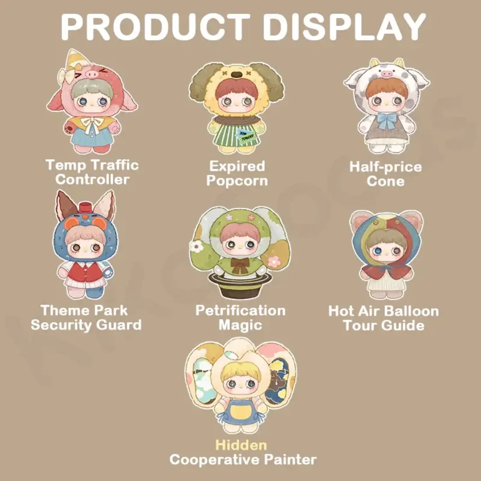 Maymei Forgotten Funfair 400% Series Plush