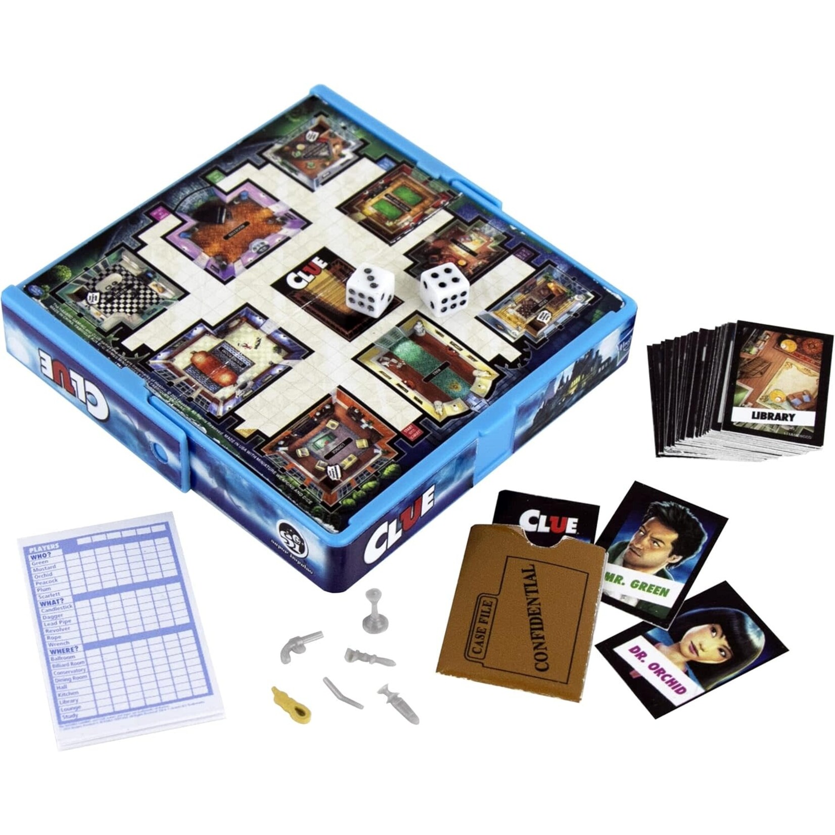World's Smallest Clue Board Game