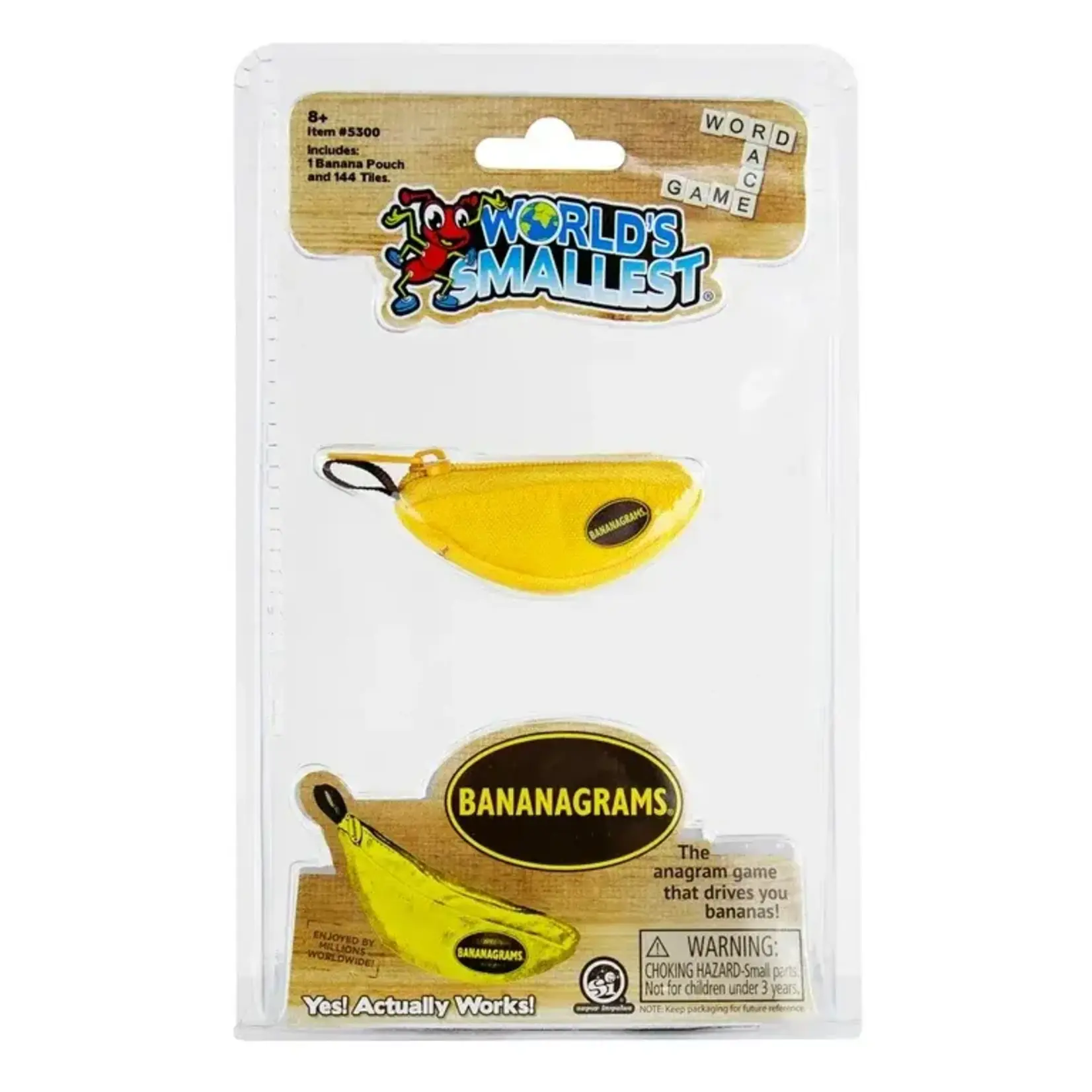 World's Smallest Bananagrams
