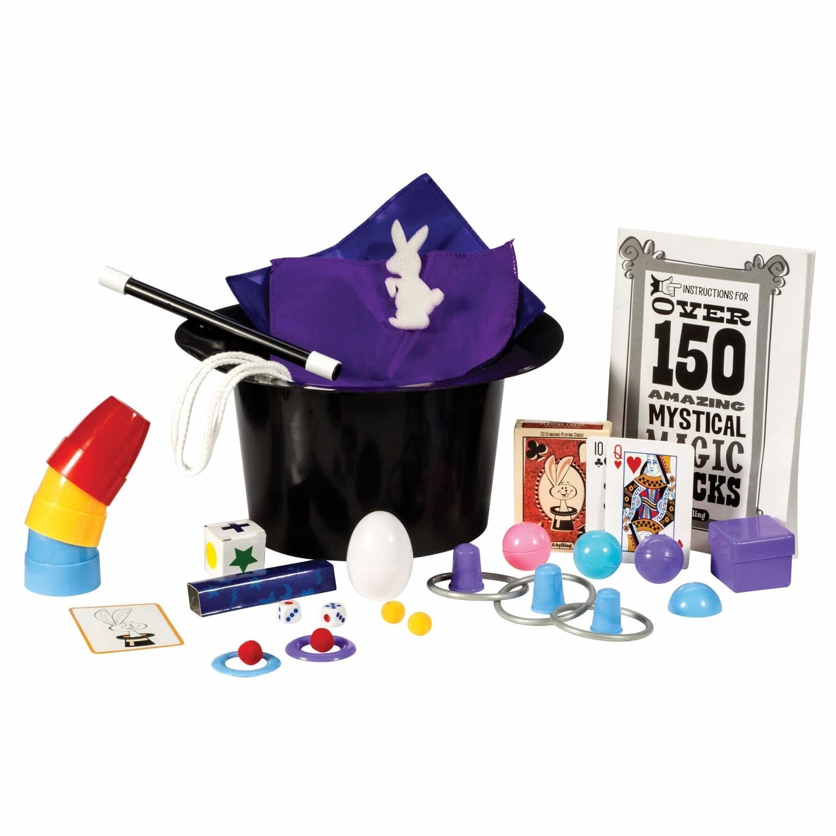 Magic Rabbit Deluxe Hat Set: 150 Tricks!