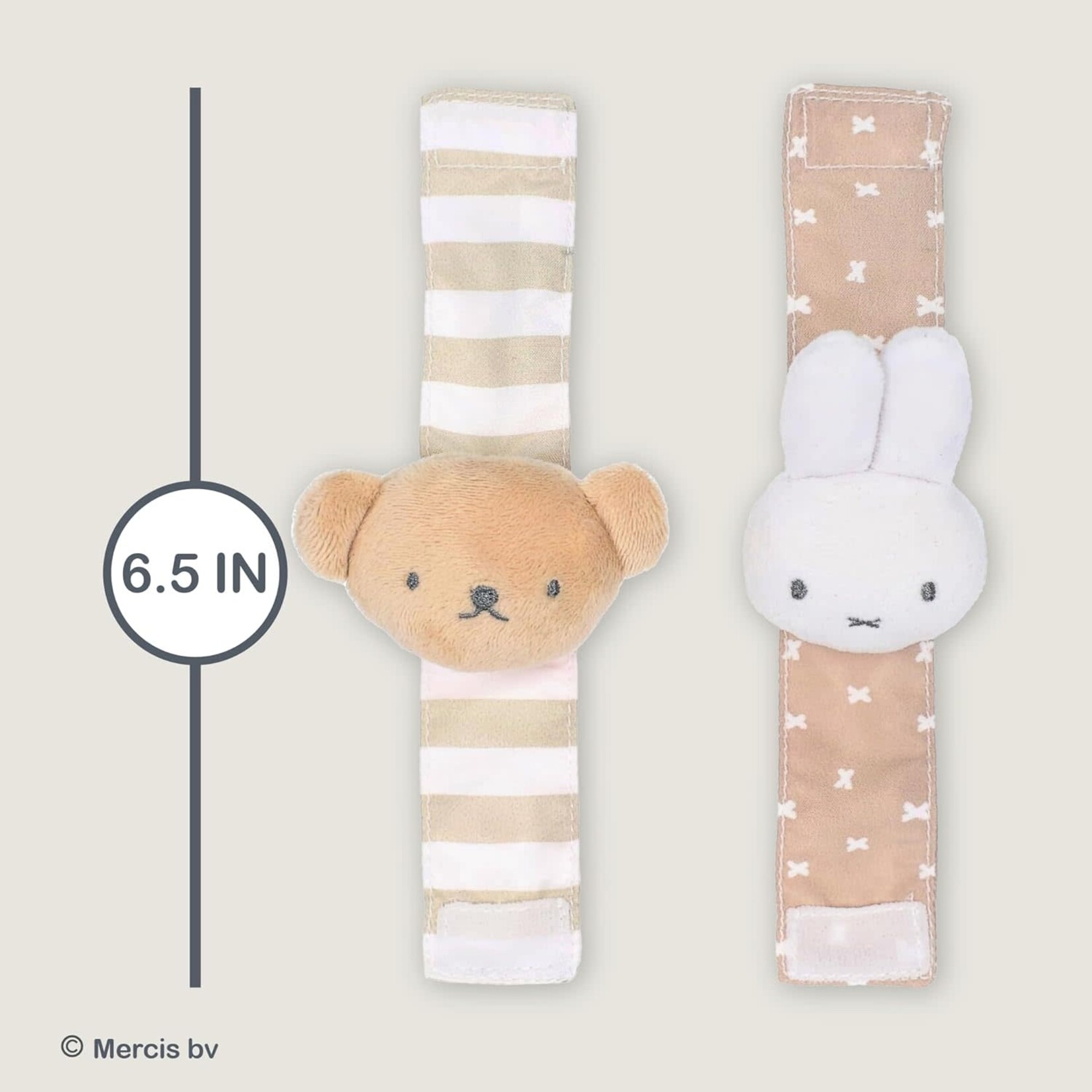 Miffy Baby Wrist Rattle Set