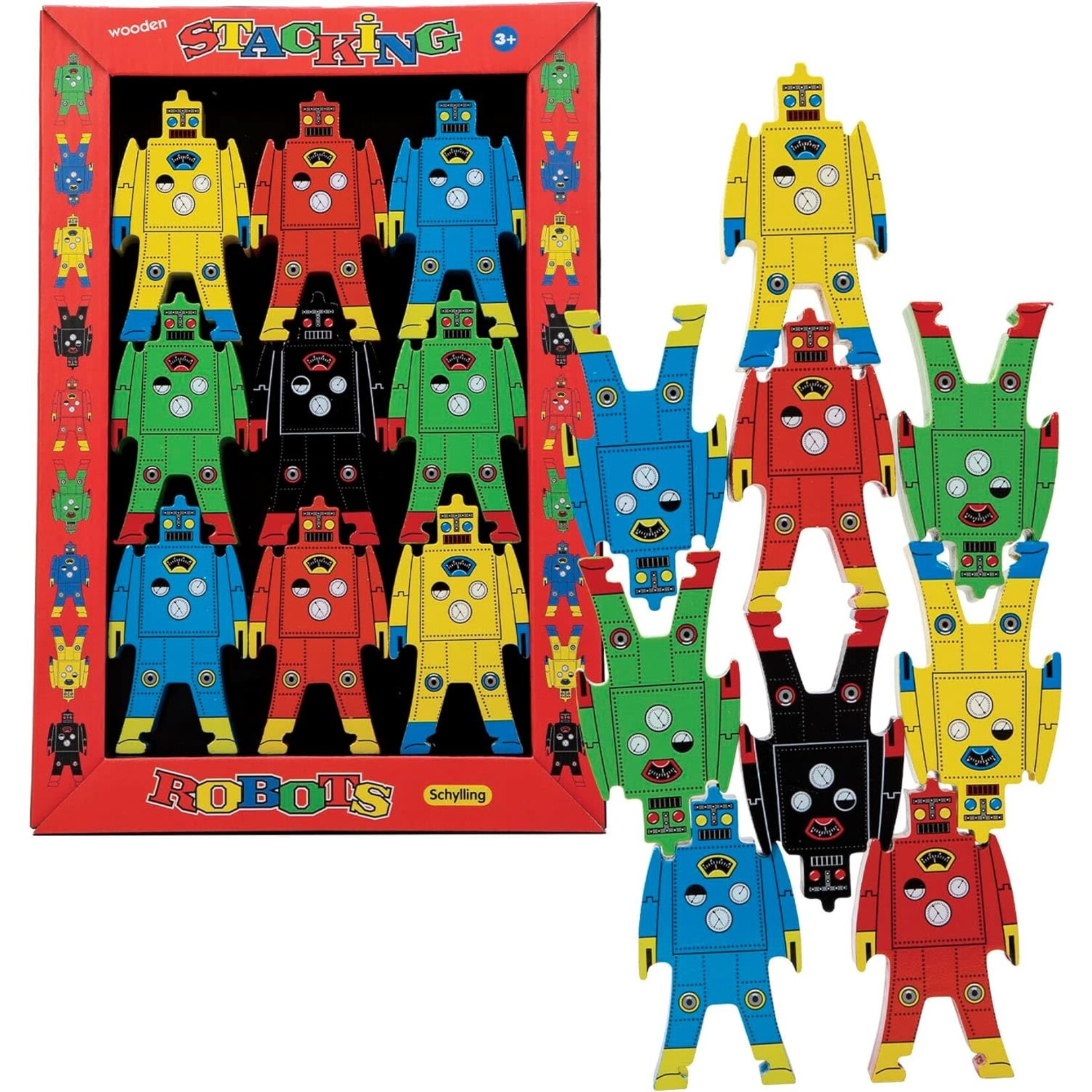 Wooden Stacking Robots