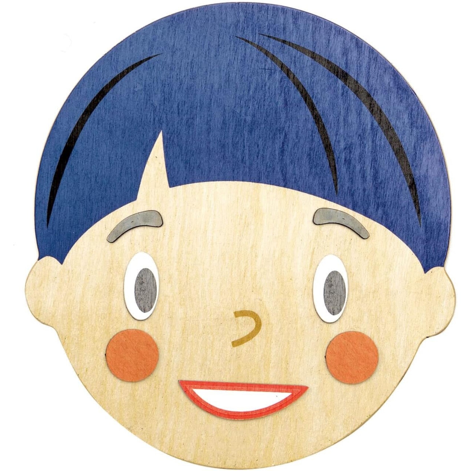 Whats Up Set: Expressive Wooden Puzzle Play